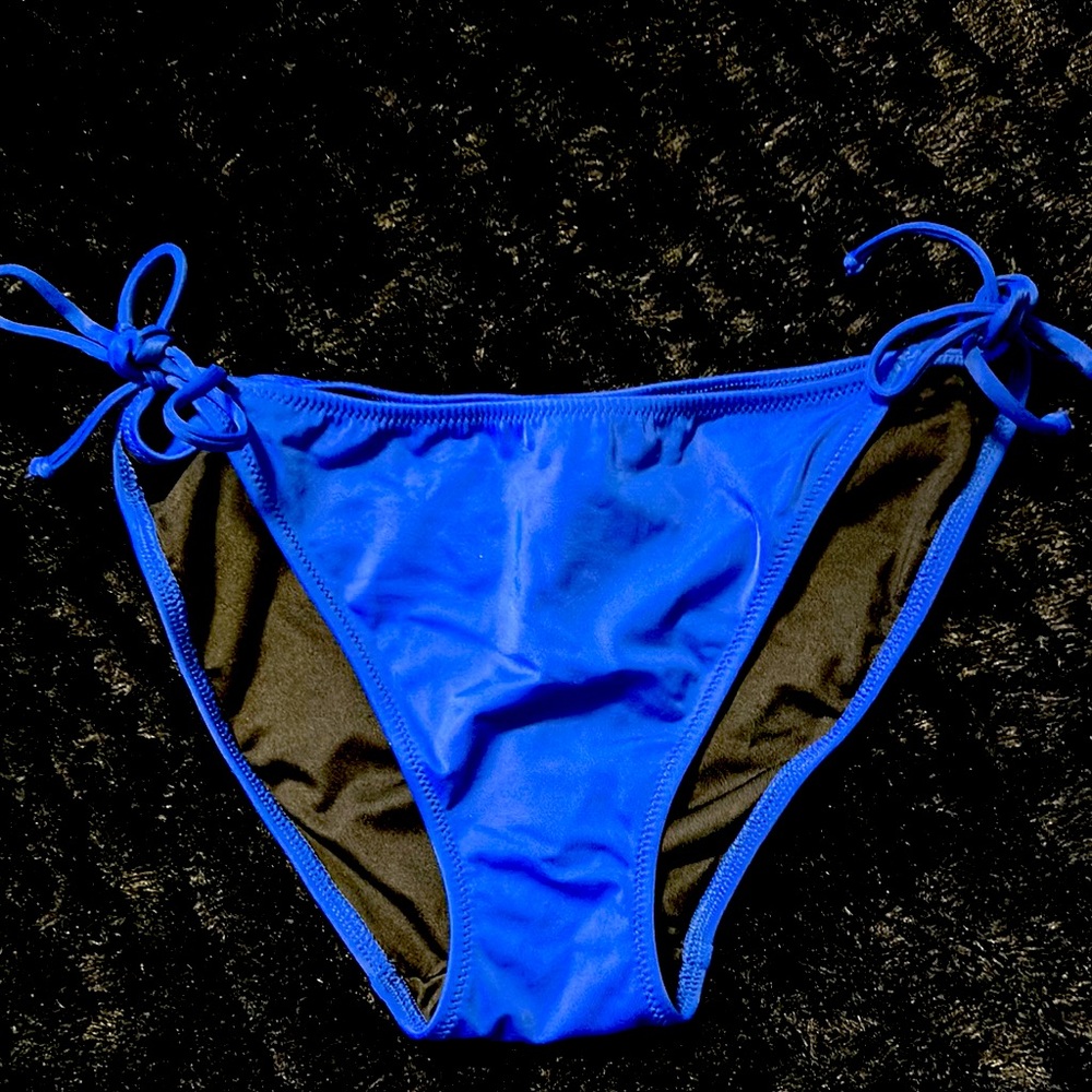 Victoria's Secret Blue and Black Bikini